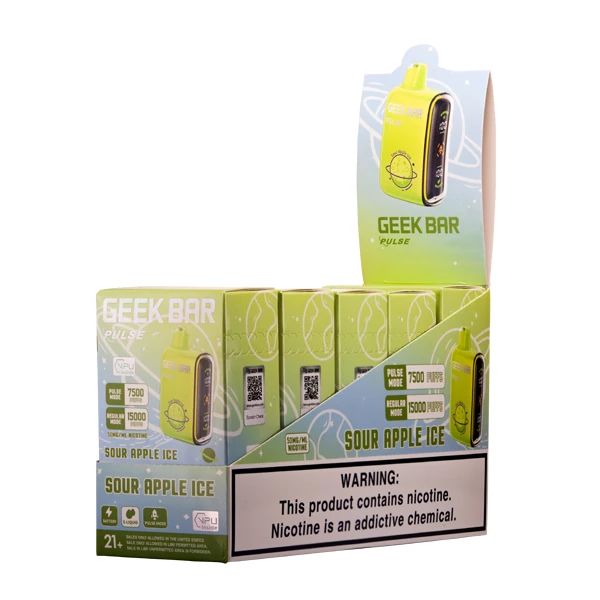 Sour Apple Ice Geek Bar Pulse