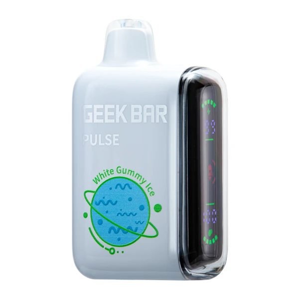 White Gummy Ice Geek Bar Pulse