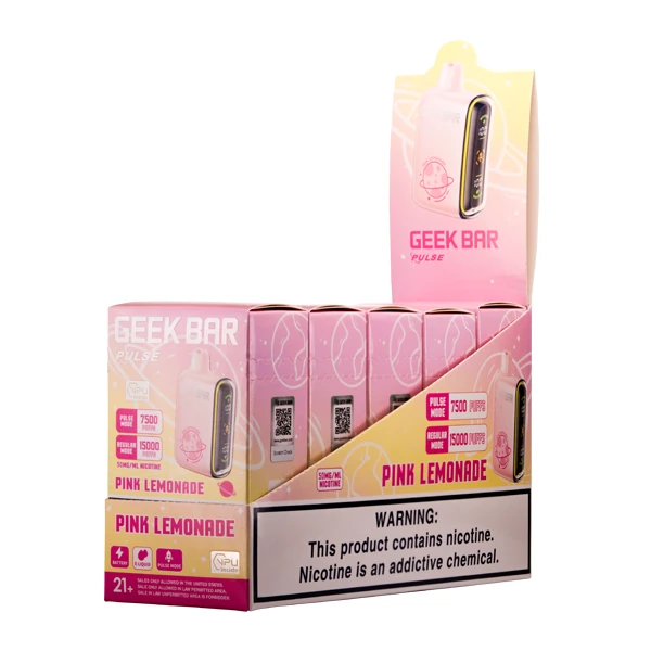 Pink Lemonade Geek Bar Pulse