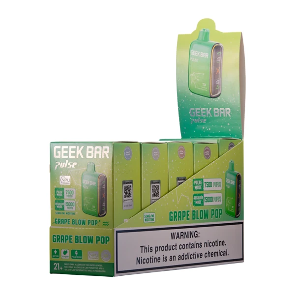 Grape B-Pop Geek Bar Pulse
