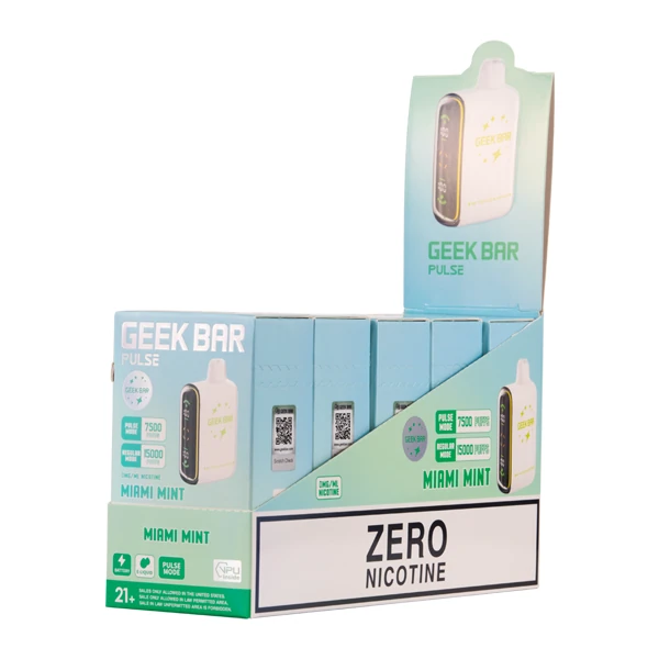 Miami Mint Geek Bar Pulse (Nicotine-Free)