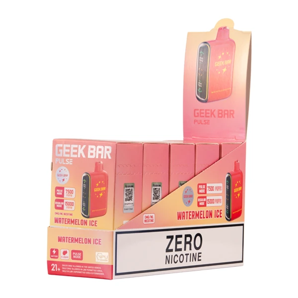 Watermelon Ice Geek Bar Pulse (Nicotine-Free)