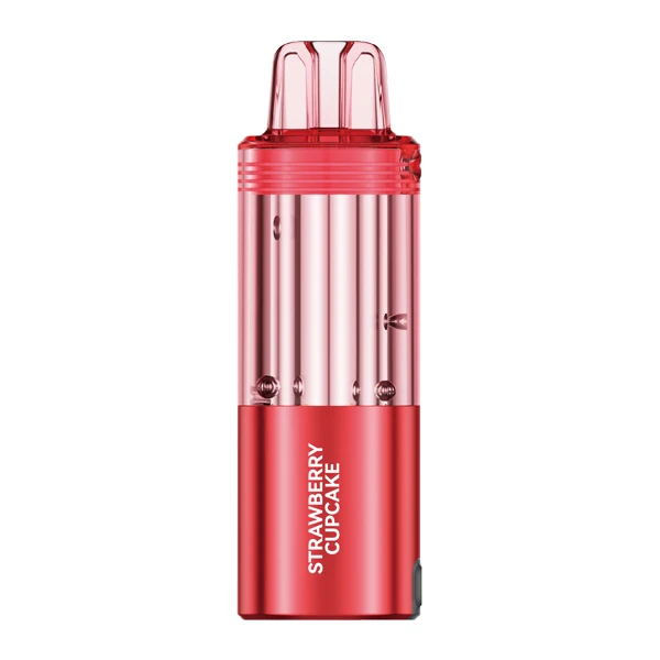 Internal components diagram of Blow Pop Geekbar showing dual mesh coil, battery, and e-liquid reservoir