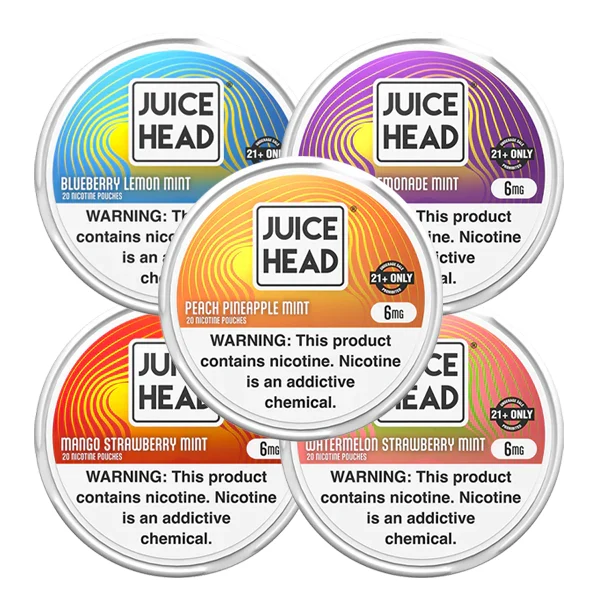 Juice Head Pouches Sampler a modern twist on wholesale nicotine delivery beyond loose leaf wraps wholesale