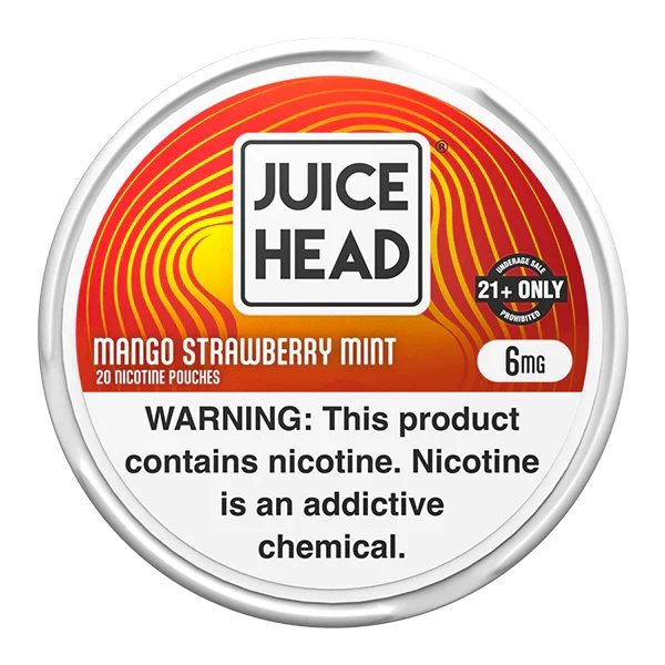 Off Stamp Sour Lush Gummy Flavor for Vapers mango strawberry mint pouch