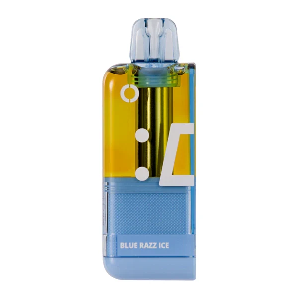 popping blue razz off stamp X-Cube Crystal device