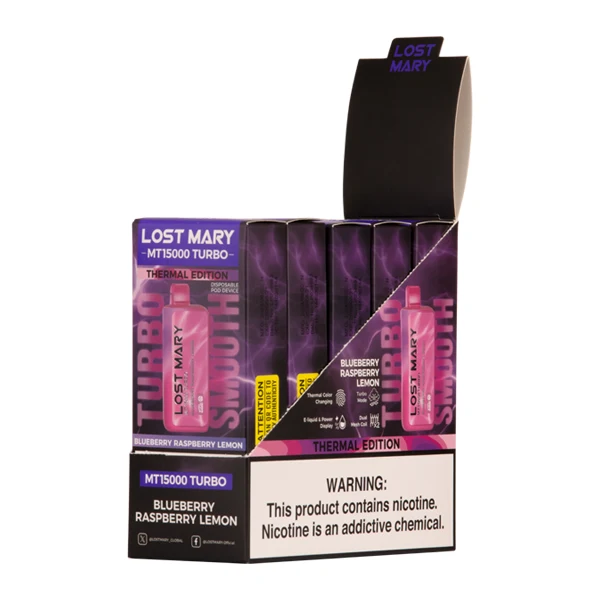 Blue Raspberry Lemon Lost Mary MT15000 Turbo