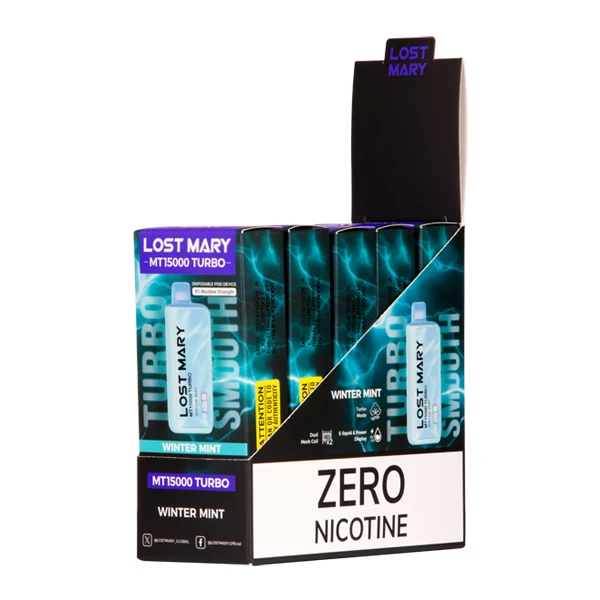 Winter Mint Lost Mary MT15000 Turbo (ZERO Nicotine)