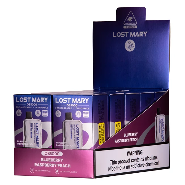 Blueberry Raspberry Peach Lost Mary OS5000 Luster
