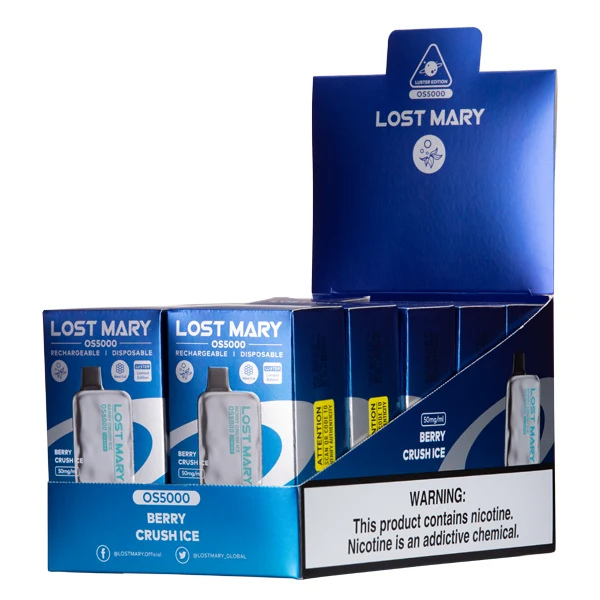 Berry Crush Ice Lost Mary OS5000 Luster