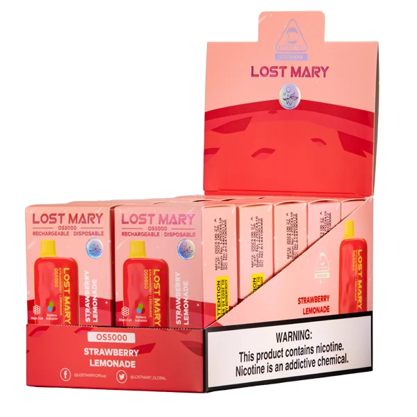 Strawberry Lemonade Lost Mary OS5000