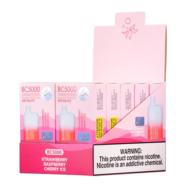 Strawberry Raspberry Cherry Ice BC5000