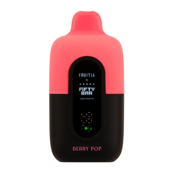 Berry Pop FRUITIA X Fifty Bar 20K