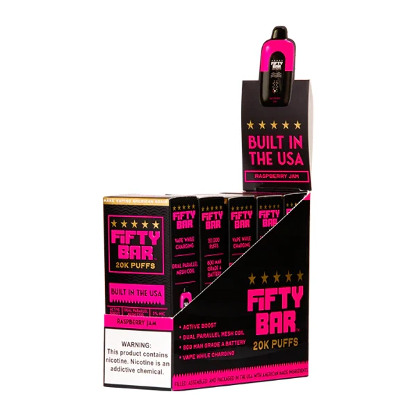Raspberry Jam Fifty Bar 20K