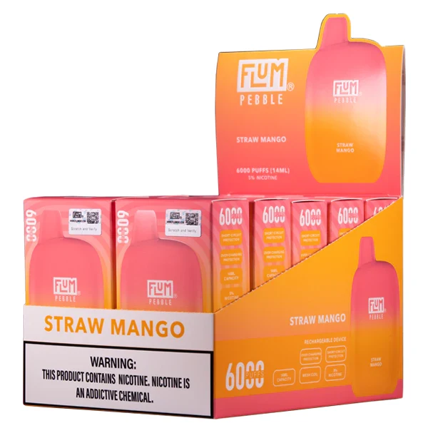 Straw Mango FLUM Pebble