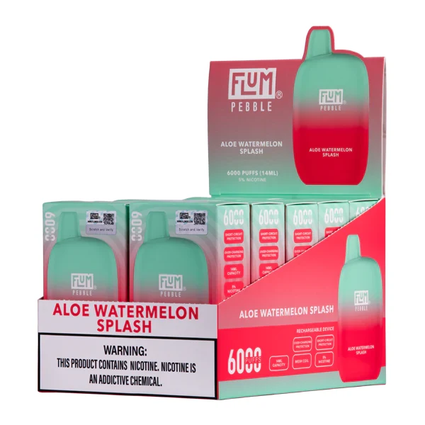 Aloe Watermelon Splash FLUM Pebble