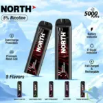 North 5000 Disposable New August 2025