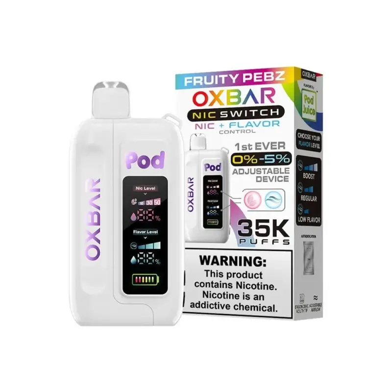 OXBAR x Pod Juice NIC SWITCH 35K Disposable