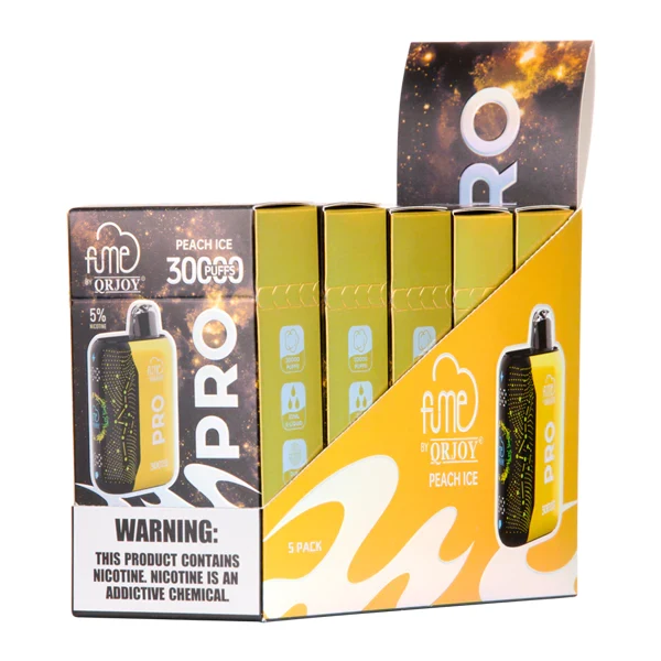 Peach Ice FUME PRO 30K