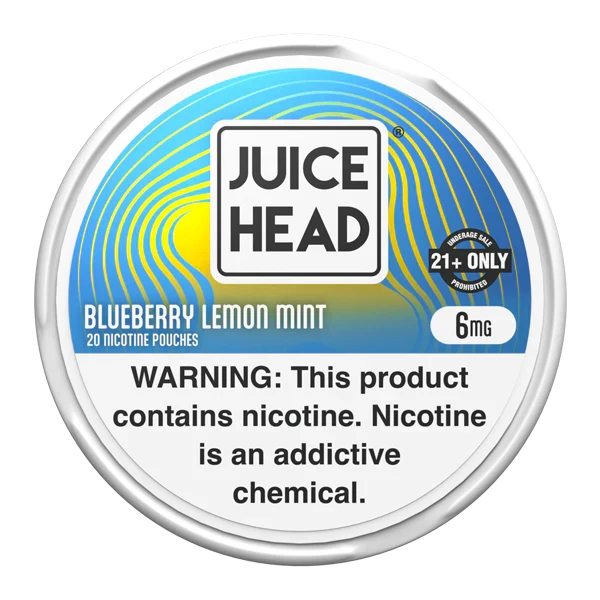 Blueberry Lemon Mint Juice Head Pouches