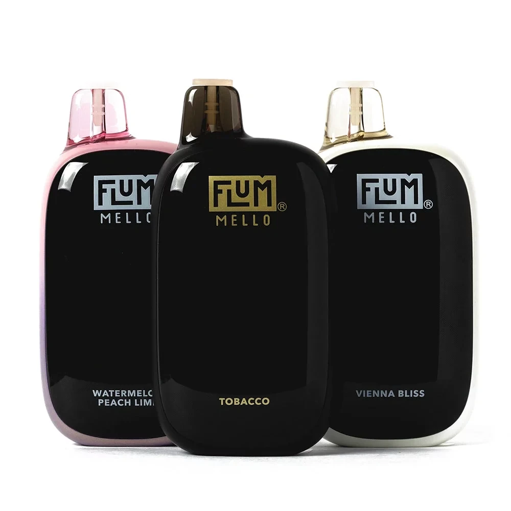 Vol 9 Flum Mello Flavor Float Mello 20K Puffs device showcasing the sleek design