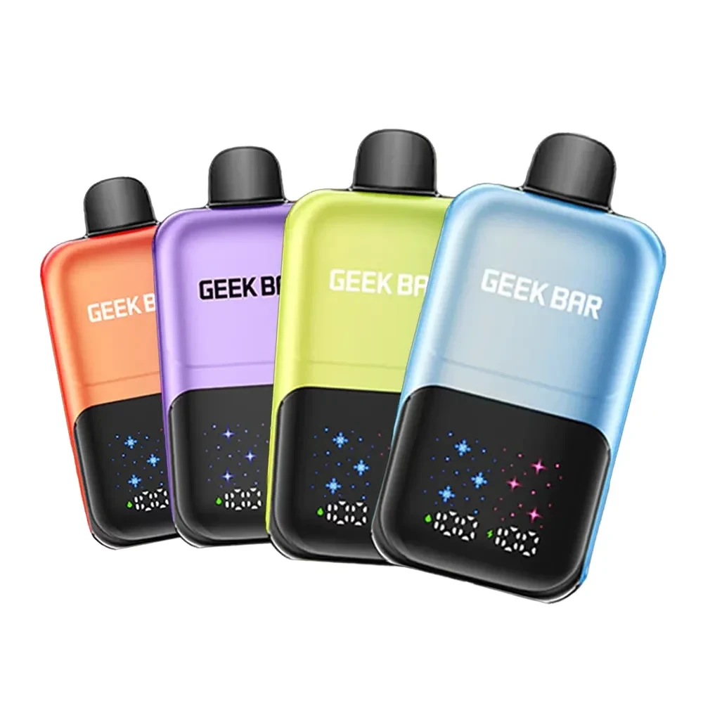 Geek Bar 2GO 50K Puffs showing how many packs of cigs are in a geek bar