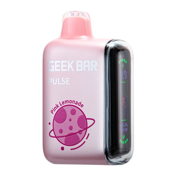 what does the pink and blue geek bar taste like cross-section of dual-chamber technology
