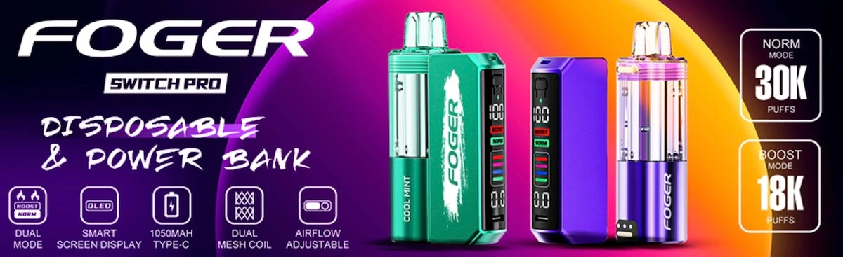 Side-by-side comparison of Vibe Original Tank and Solo Original Cartridge – alt: "mouth to lung tank comparison Vuse Vibe and Solo"